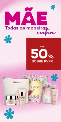 Produtos para oferecer dia da m&atilde;e com destaque promocional de at&eacute;  50% sobre pre&ccedil;o de Venda ao P&uacute;blico Recomendado